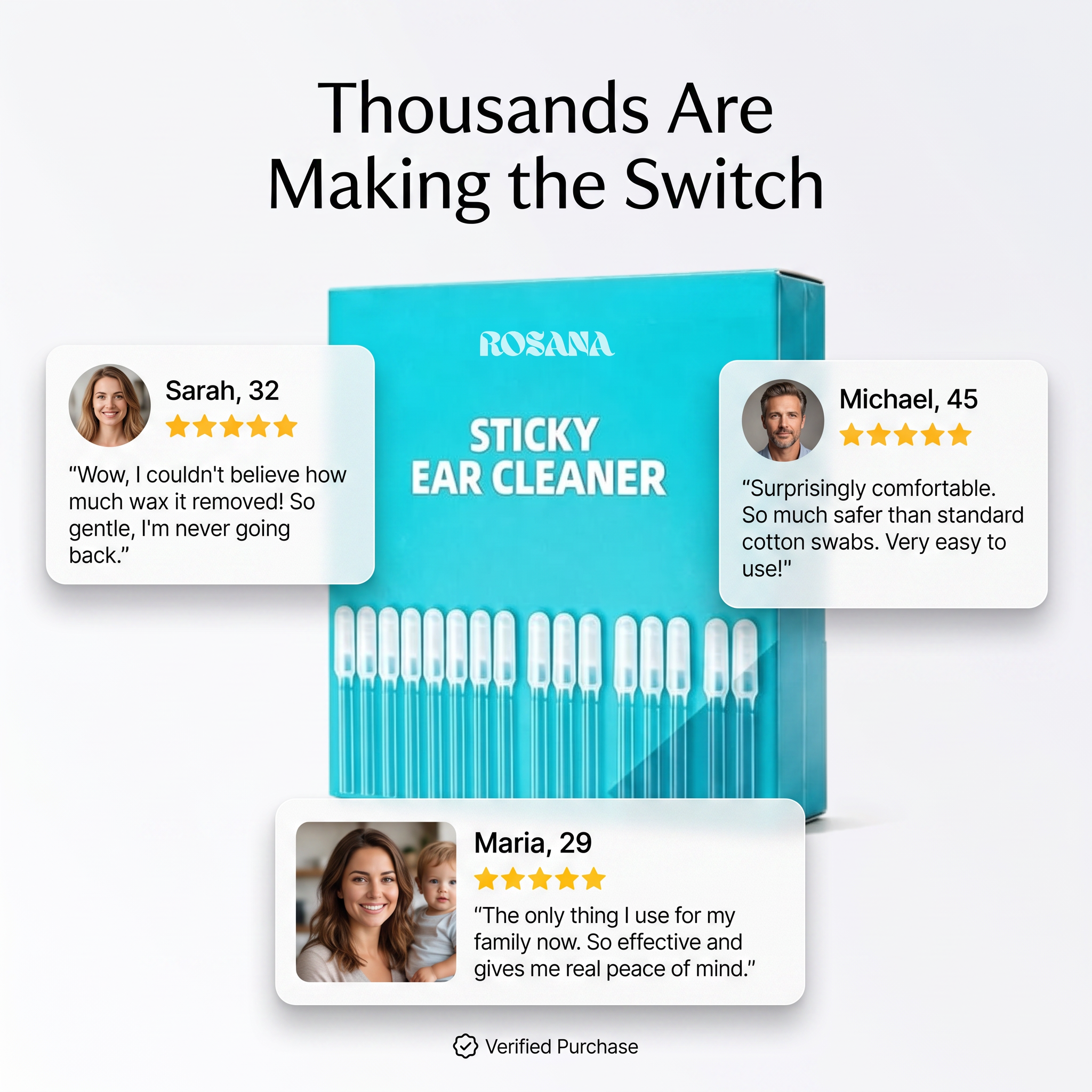 EarGlo™ Sticky Ear Cleaner