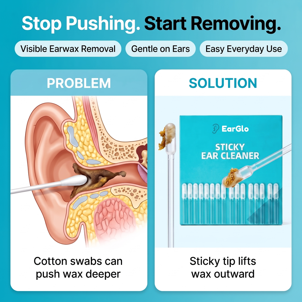 EarGlo Sticky Ear Cleaner