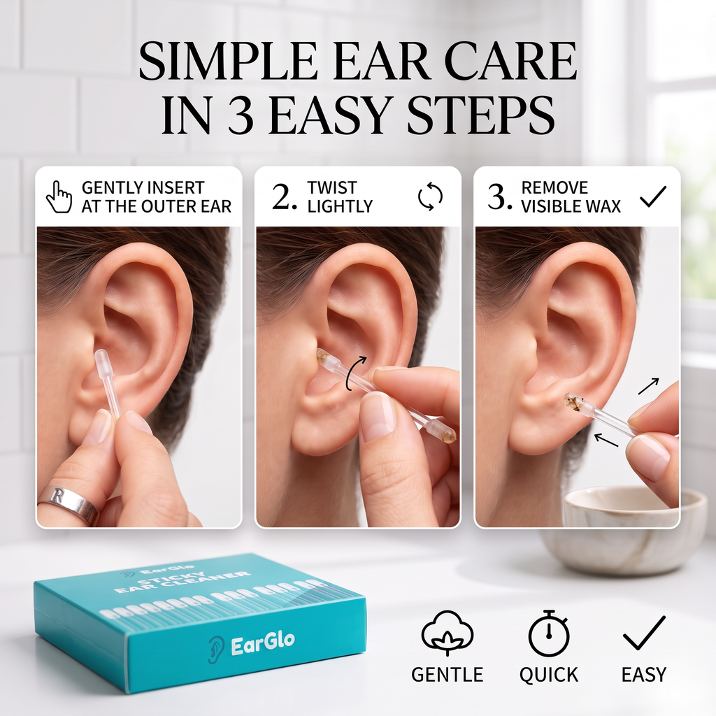 EarGlo Sticky Ear Cleaner